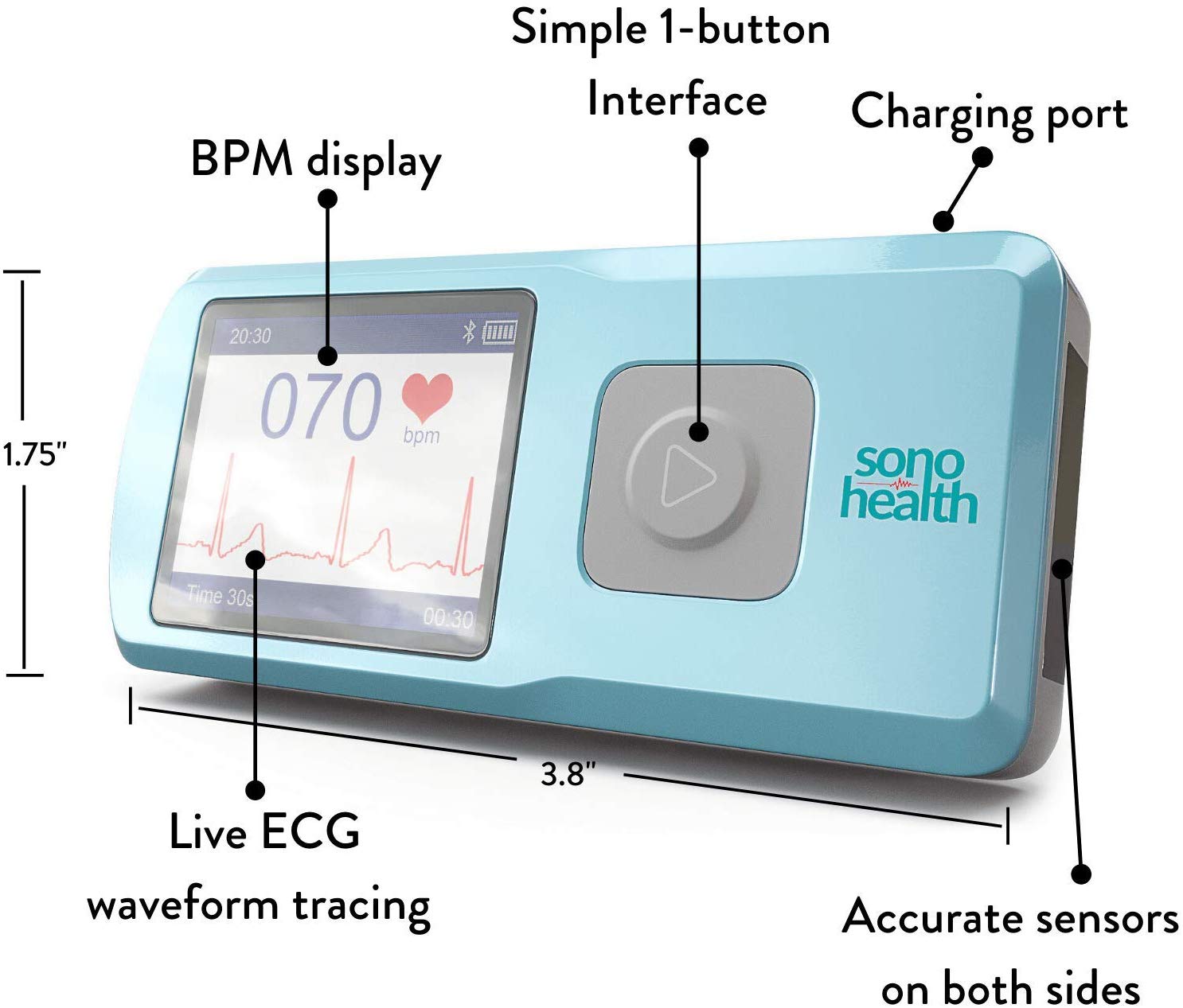 SonoHealth Portable EKG